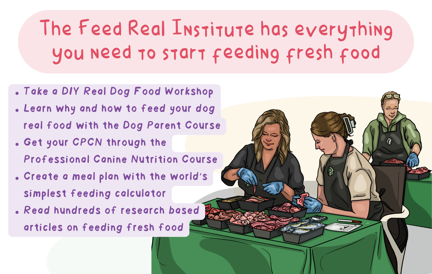I want to feed my dog real food best sale